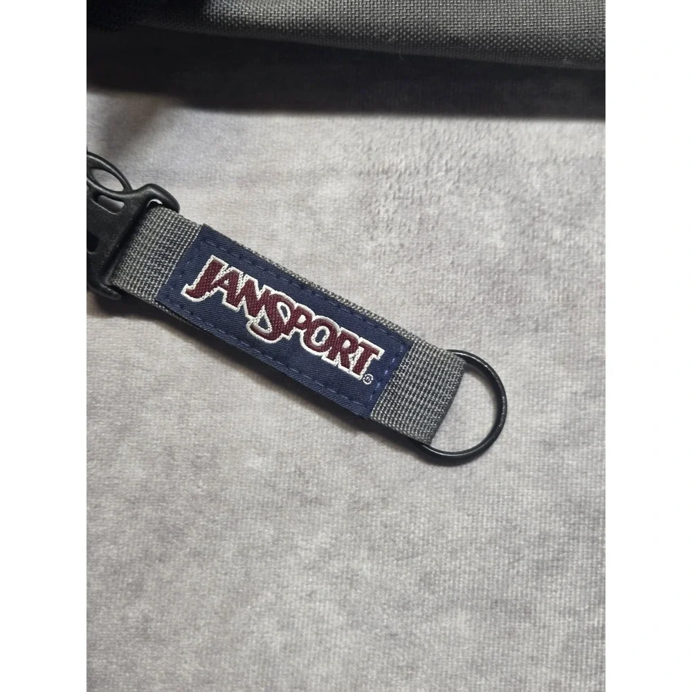 Y2K Vintage Jansport Grey/Black Messenger Bag 14